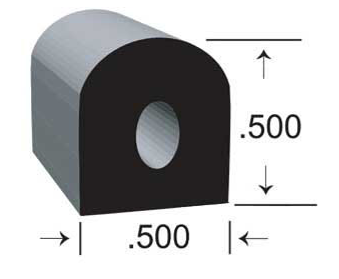 Clean Seal 104h3-50 Multi Purpose Weather Stripping||104h3_1.Png||86||c6p104h350||2351931