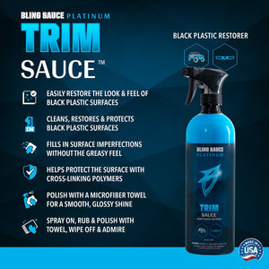 Bling Sauce Trim-0024 Plastic Cleaner||trim-0024_1.Jpg||86||bbltrim0024||1435696