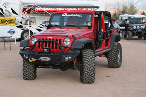 Product of Fab Fours JK07-B1850-1 Lifestyle ™ Steel Matte Powder Coated Bumper 