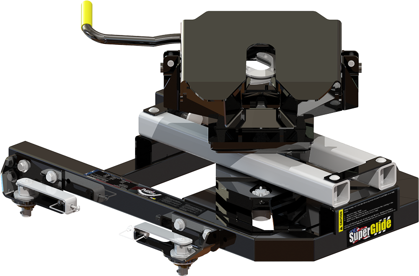 Product of PullRite 2915 Sliding 20000 Pound 4-Way Fifth Wheel Trailer Hitch 
