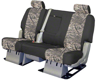 Product of Coverking CSC2MO07CH8513 Custom Mossy Oak Shadow Grass Blades/ Black Sides Neosupreme Seat Cover 