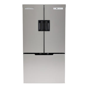 Product of Norcold 15 Cubic Feet Dual Compartment 3 Door Refrigerator With Freezer , Black Frame 
