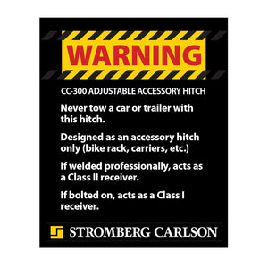 Stromberg Carlson Cc-300 Trailer Hitch Rear||cc-300_8.Jpg||90||s2icc300||1726614