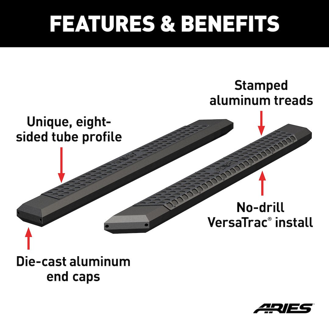 Product of Aries 2055975 AdvantEDGE ™ Running Board 