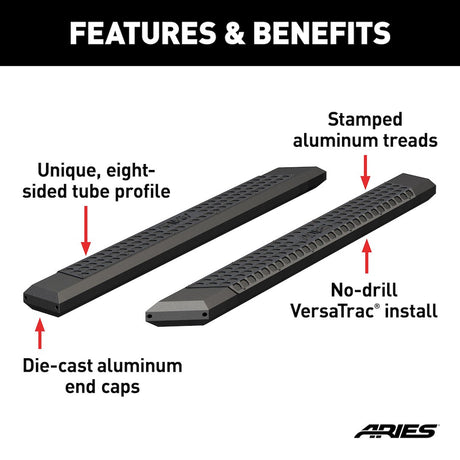 Product of Aries 2055975 AdvantEDGE ™ Running Board 