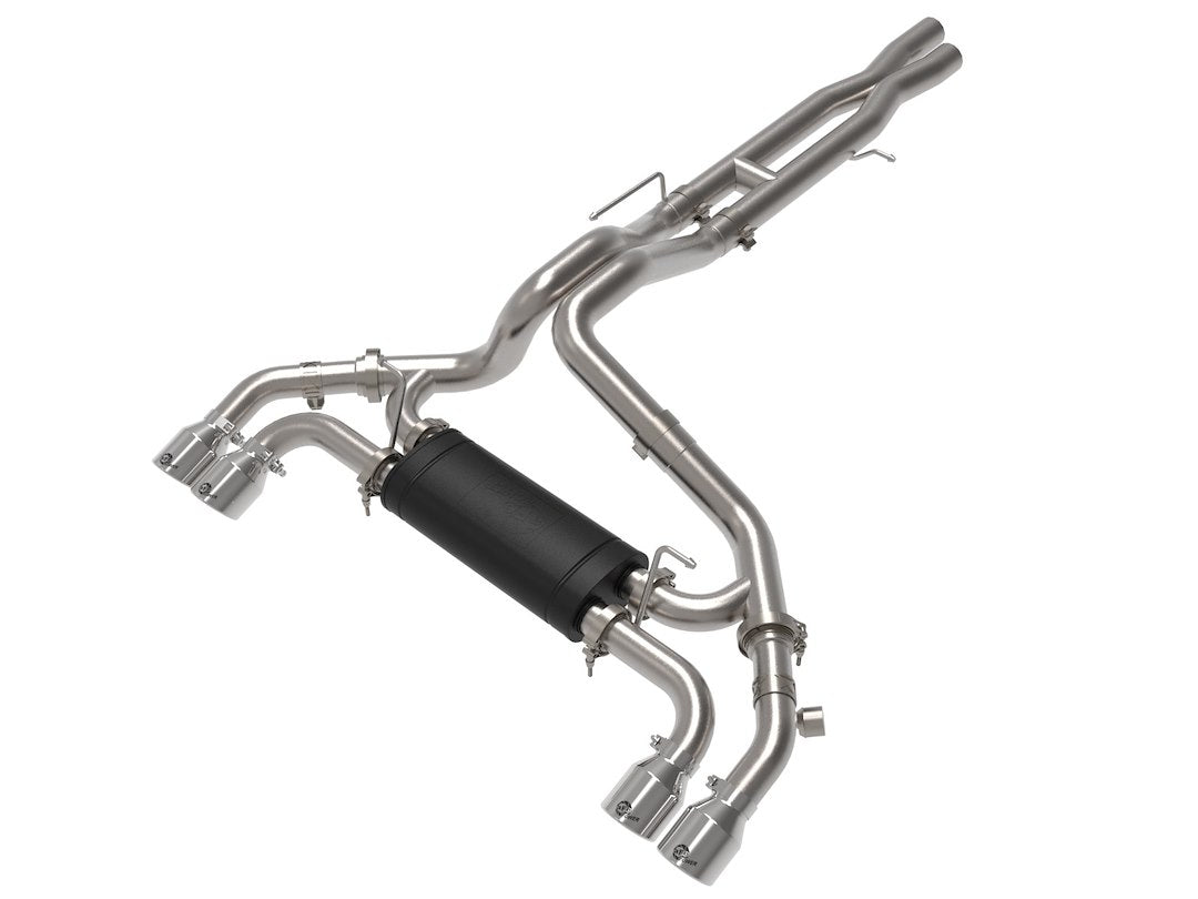 Product of Advanced FLOW Engineering 49-38098-P Vulcan Cat-Back System Dual Exhaust System Kit 