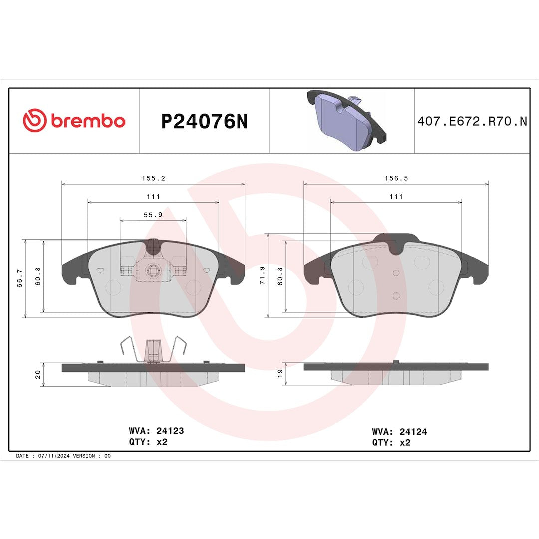 Brembo P24076n Brake Pad||p24076n_Drw.Jpg||89||brmp24076n||1752774