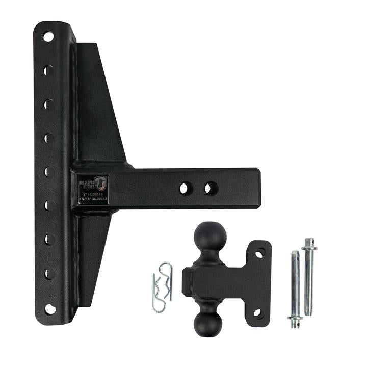 Product of Bulletproof Hitches ED25OFFSET Receiver Trailer Hitch Ball Mount 