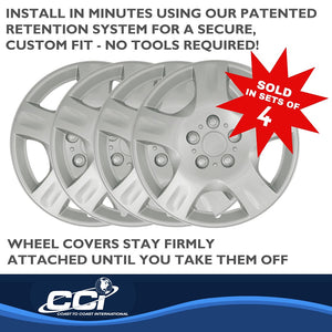 Product of Coast To Coast IWCB94216S Silver Set Of 4 