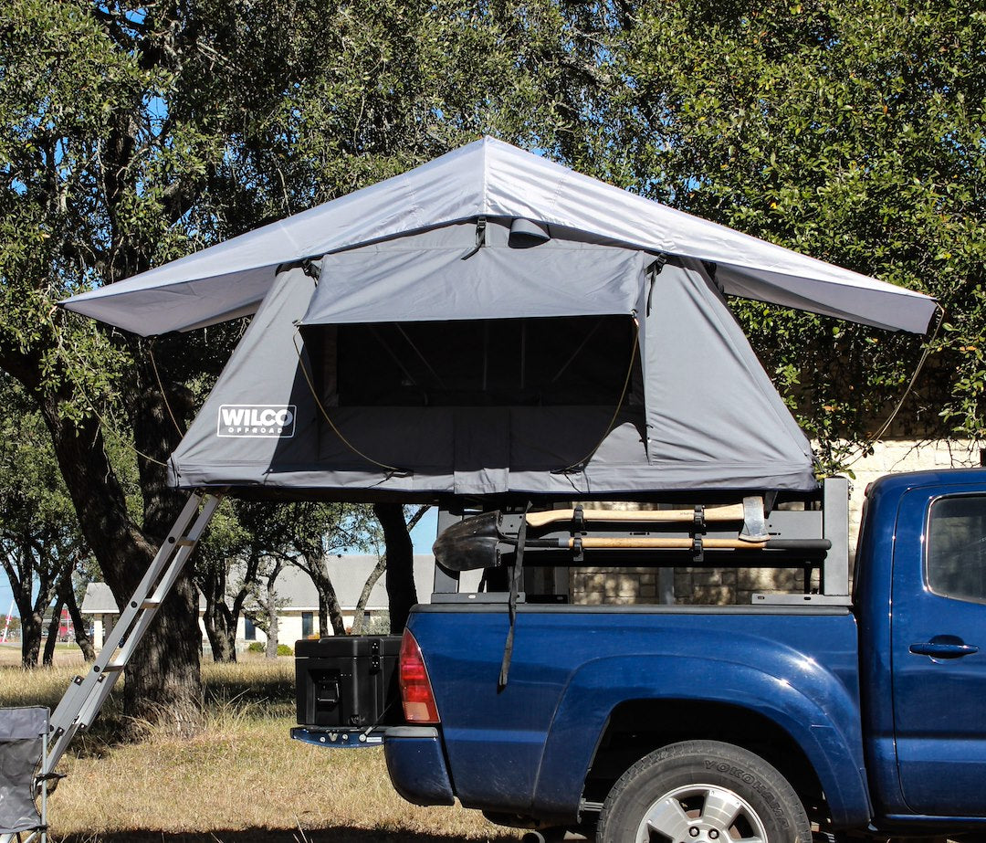 Product of WILCO Off-Road ADVXP1-G Vehicle Rooftop Fabric Tent Sleeps 2 Adults 