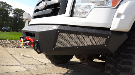 Product of Fishbone Offroad FB22347 Pelican Steel Textured Powder Coated Bumper 