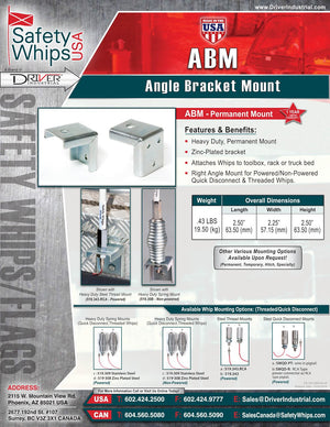 Driver Industrial Opco Llc Abm Warning Whip Mount||ds-Sw-Abm-Revb.Jpg||87||drvabm||886215