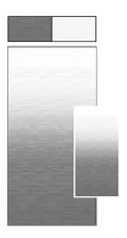 Product of Carefree RV JU196D00 Black/ Gray/ Silver RV Patio Vinyl Awning Fabric 