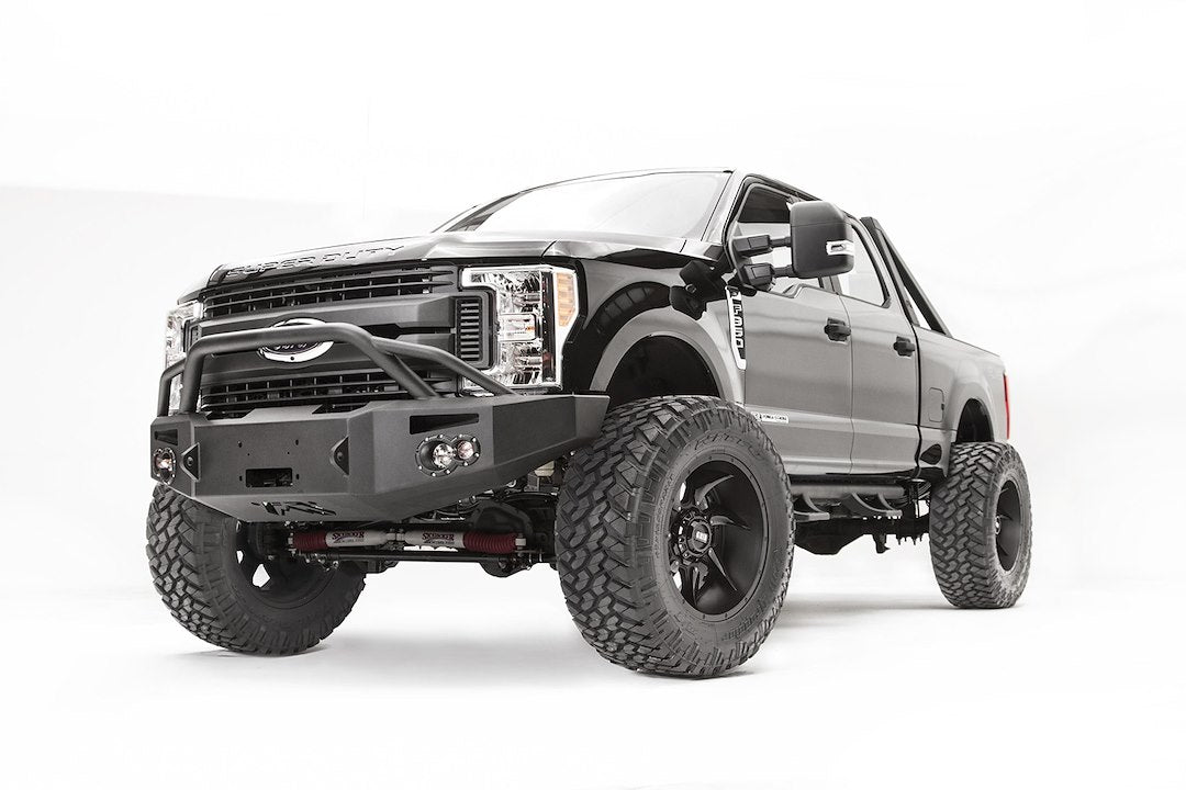 Product of Fab Fours FS17-A4152-1 Premium Steel Matte Powder Coated Bumper 