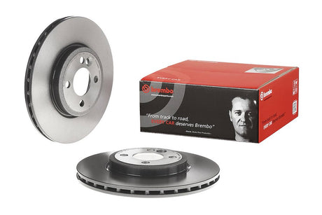Product of Brembo 09A04731C02 Vented 1 Piece Brake Rotor 