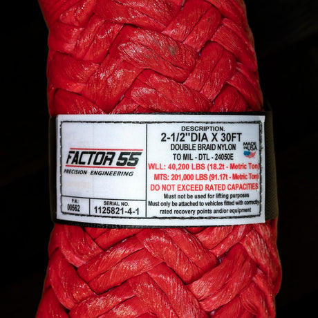 Factor 55 00562 Shackle Rope||00562_1.Jpg||86||fac00562||1000293