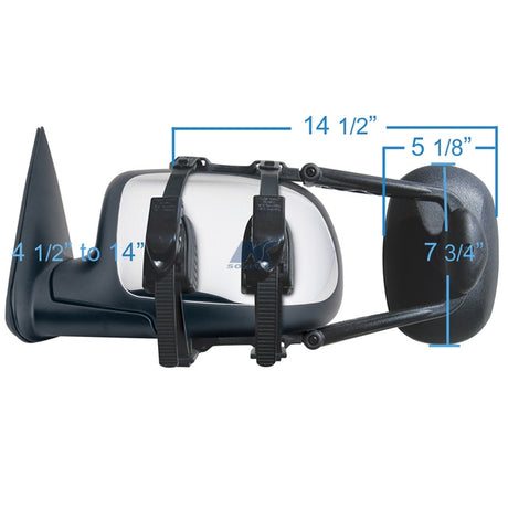 K-Source 3891 Exterior Towing Mirror||3891_1.Jpg||86||k813891||1127394