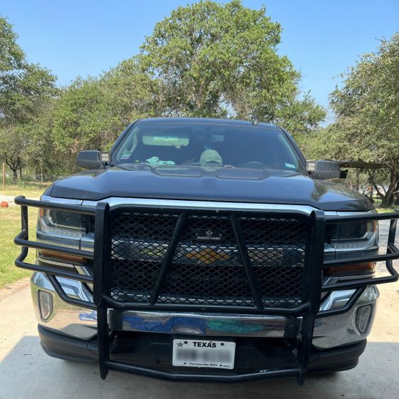 Product of Ranch Hand GGC16HBL1 Grille Guard 1-Piece Black 