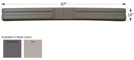 Icon 01731 Bumper||01731-Rvbumper-Glendale-Titanium.Jpg||85||i6s01731||1692602