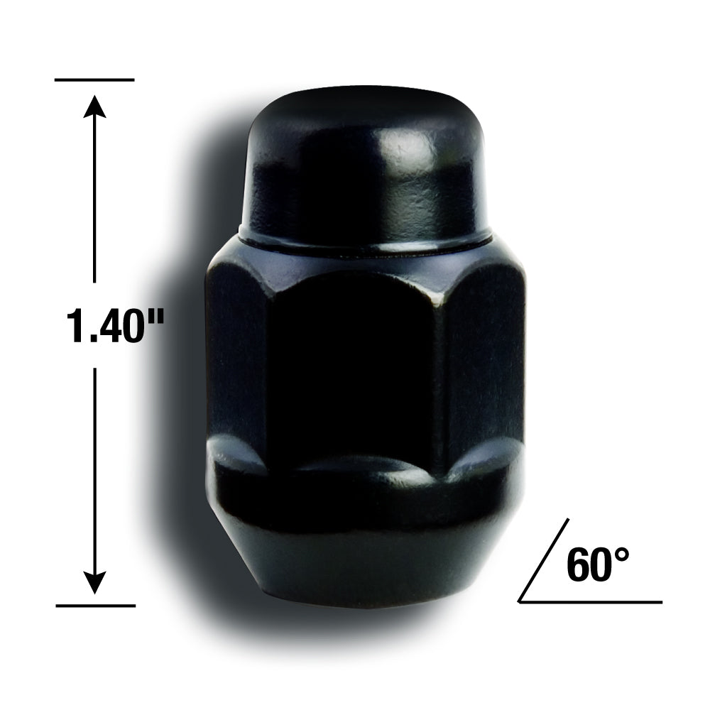 Product of Gorilla 91177BCB Acorn Bulge 60 Degree Conical Bulge 7/16x20 Lug Nut 