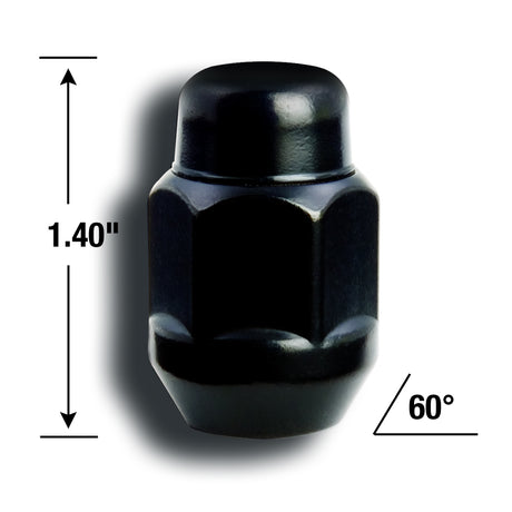 Product of Gorilla 91177BCB Acorn Bulge 60 Degree Conical Bulge 7/16x20 Lug Nut 