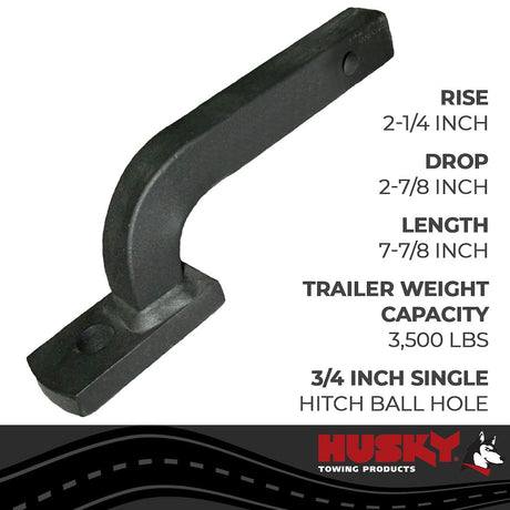 Product of Husky Towing 31342 1-1/4 Inch Receiver Trailer Hitch Ball Mount 