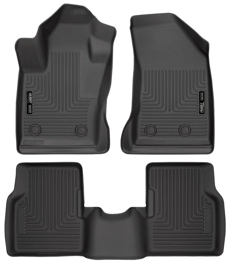 Product of Husky Liner WeatherBeater™ 95681 Black Thermoplastic Polyolefin (TPO) Floor Liner 