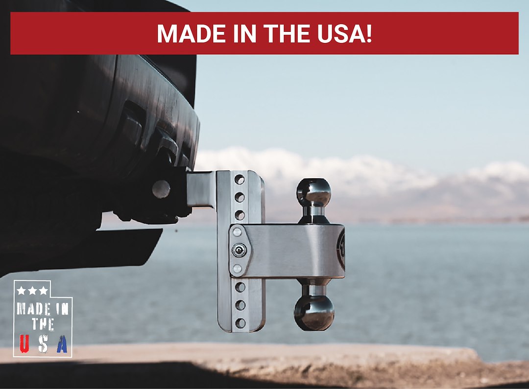 Product of Weigh Safe CTB4-2.5 2-1/2 Inch Receiver Trailer Hitch Ball Mount 