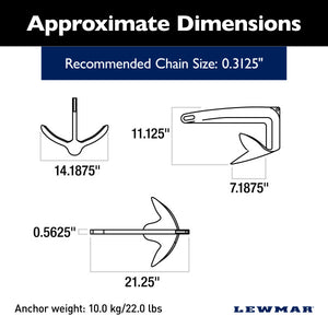 Lewmar 0057910 Anchor||0057910_1.Jpg||86||lew0057910||1756842