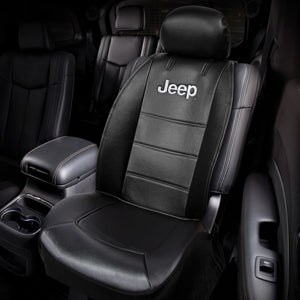Product of Plasticolor 008597R01 Black Leather Seat Cover 