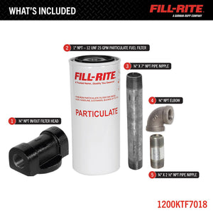 Fill-Rite 1200ktf7018 Liquid Transfer Tank Pump Filter||1200ktf7018_1.Jpg||86||f721200ktf701||1012784