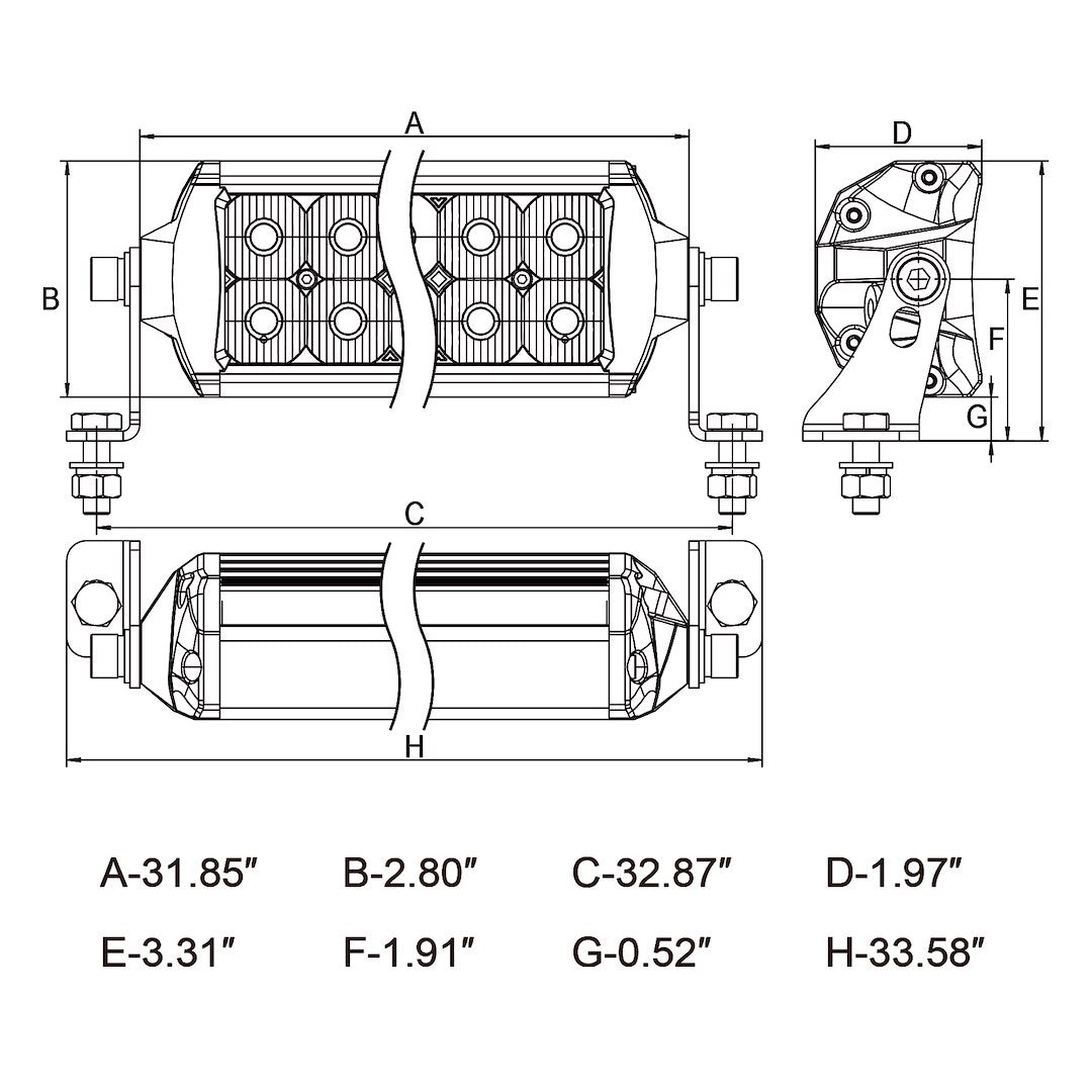 Product of ARC Lighting 62243 Light Bar 