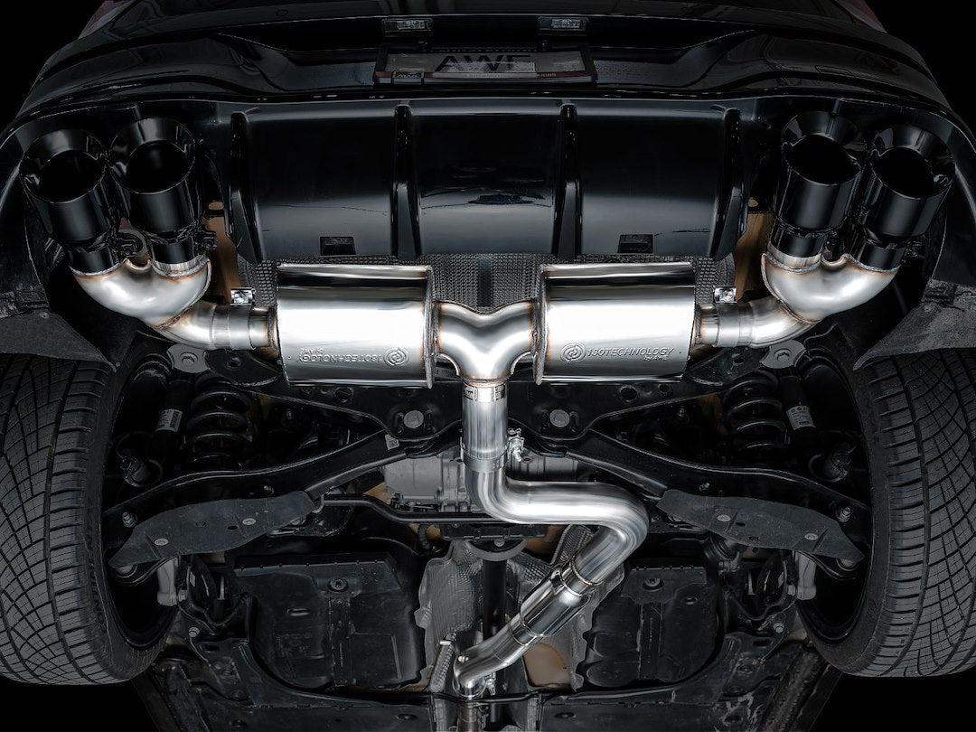 Product of AWE Tuning 3015-43658 Touring Edition Cat-Back System Single Exhaust System Kit 