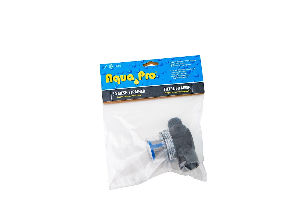 Aqua Pro 21850 Fresh Water Pump Strainer||w21850_Aquapro_50meshstrainer_151a.Jpg||91||aqp21850||1335635