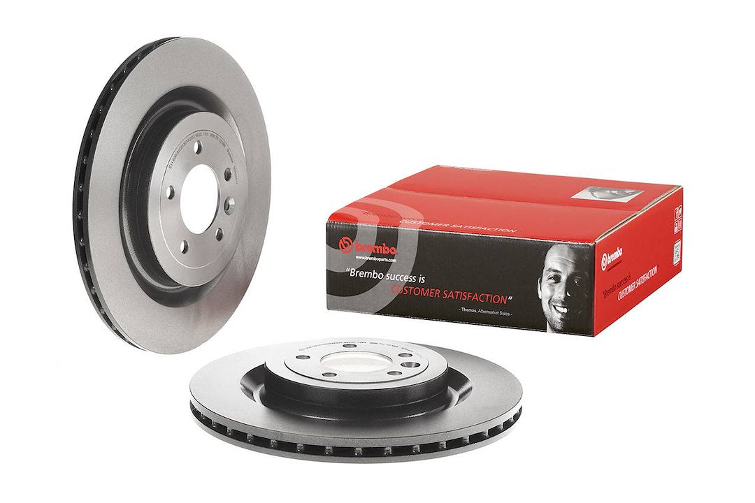 Product of Brembo 09B50411C02 Vented 1 Piece Brake Rotor 