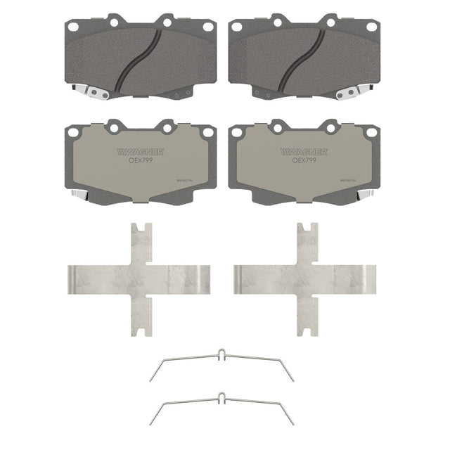 Wagner Brakes Oex799 Brake Pad||oex799.Jpg||85||w66oex799||2222321