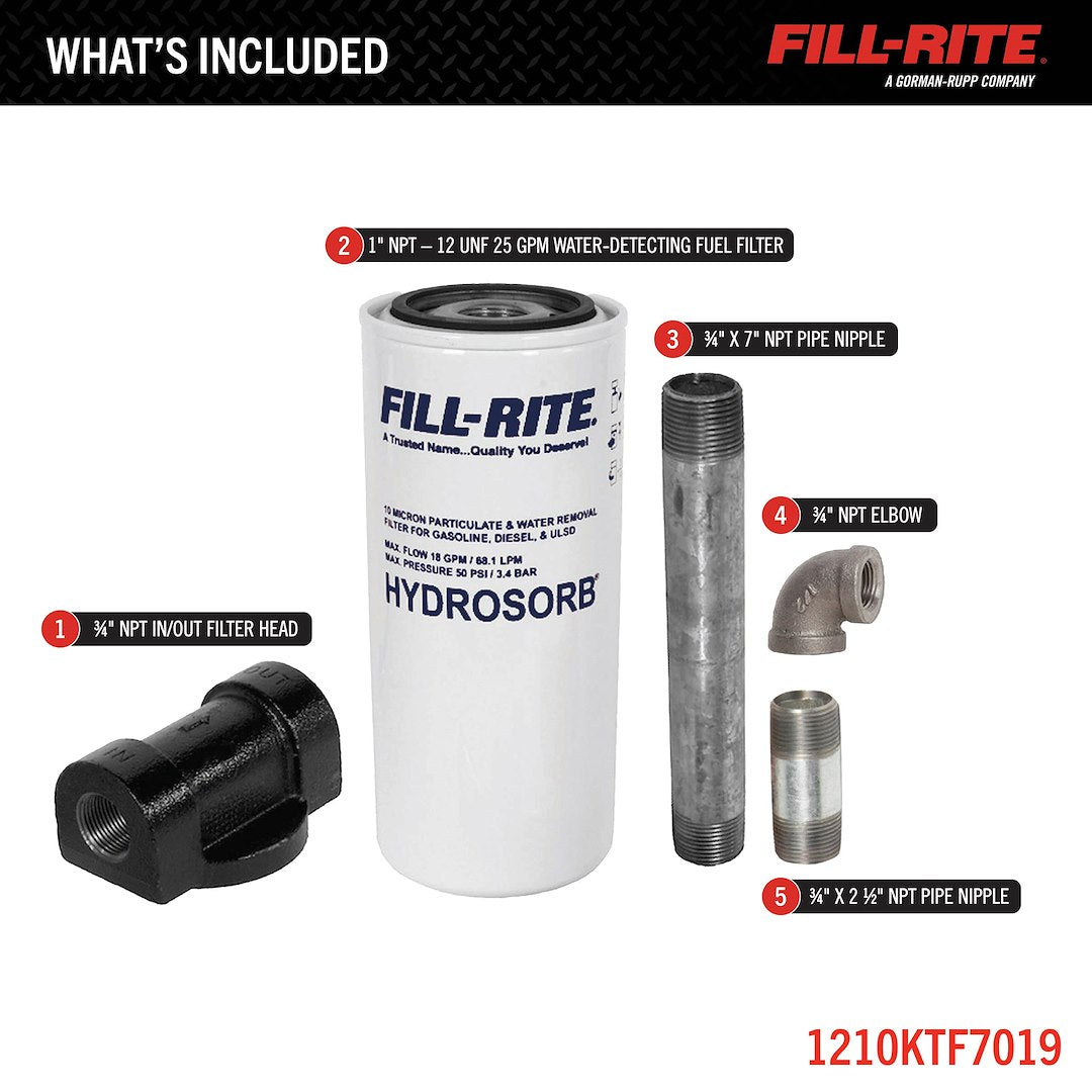 Fill-Rite 1210ktf7019 Liquid Transfer Tank Pump Filter||1210ktf7019_1.Jpg||86||f721210ktf701||873734