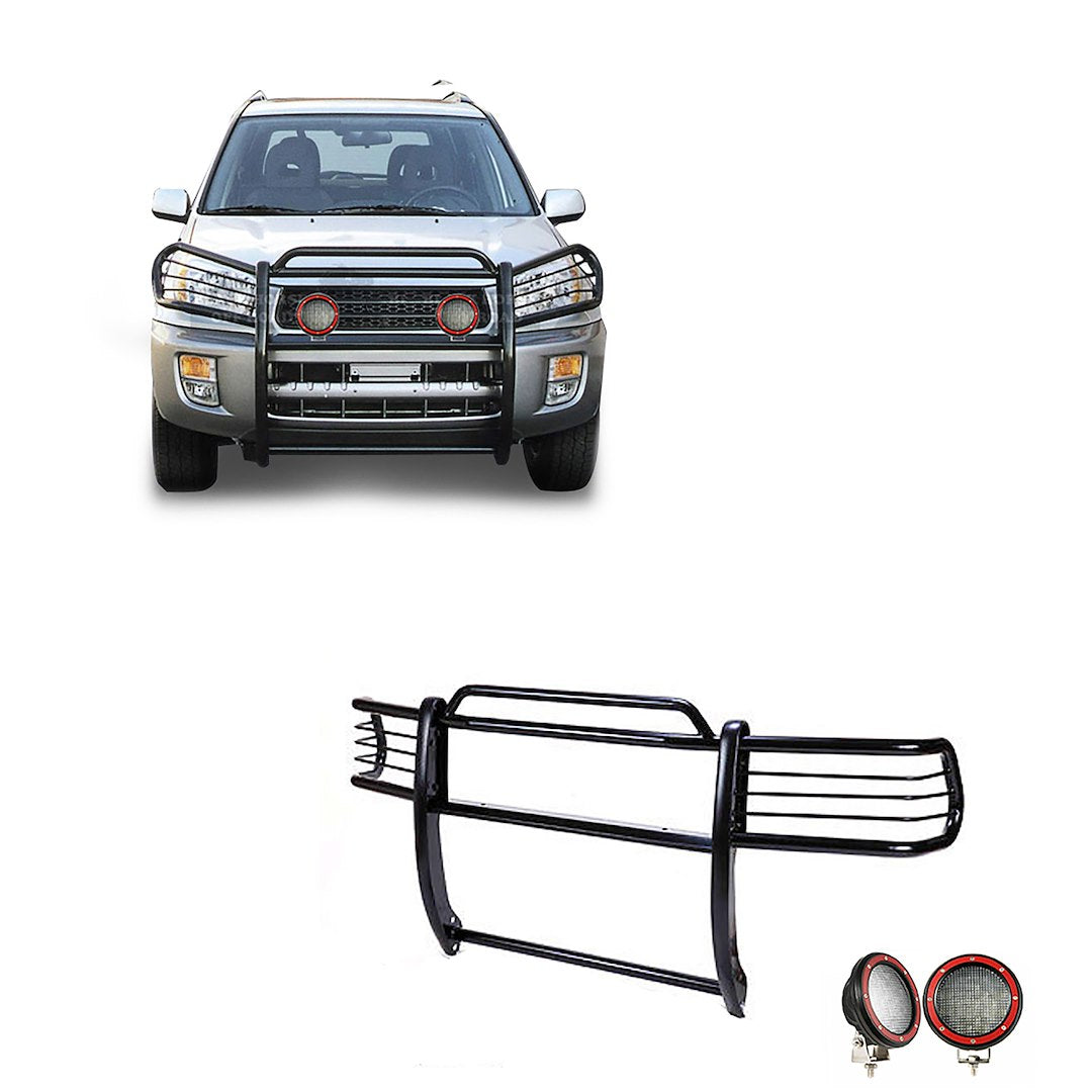 Product of Black Horse Offroad 17TH26MA-PLFR Grille Guard  