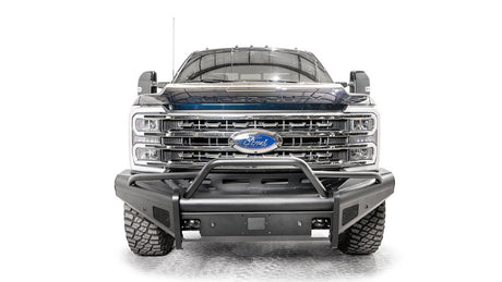 Product of Fab Fours FS23-Q5962-1 Black Steel Elite Steel Matte Powder Coated Bumper 