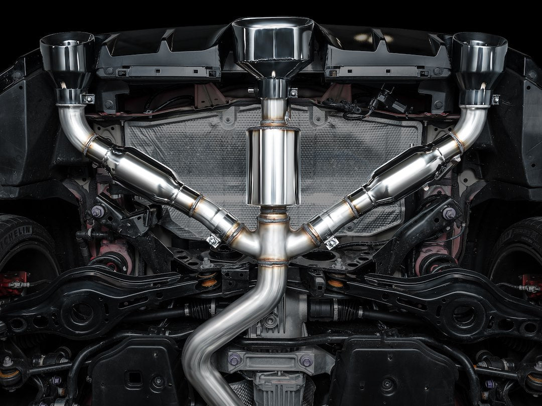 Product of AWE Tuning 3015-53472 Touring Edition Cat-Back System Single Exhaust System Kit 