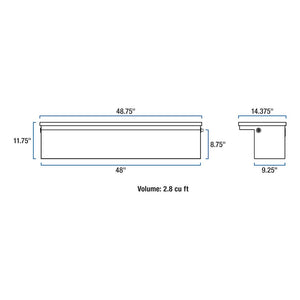 Product of UWS TBSM-48-LP-MB Low Profile Toolbox 