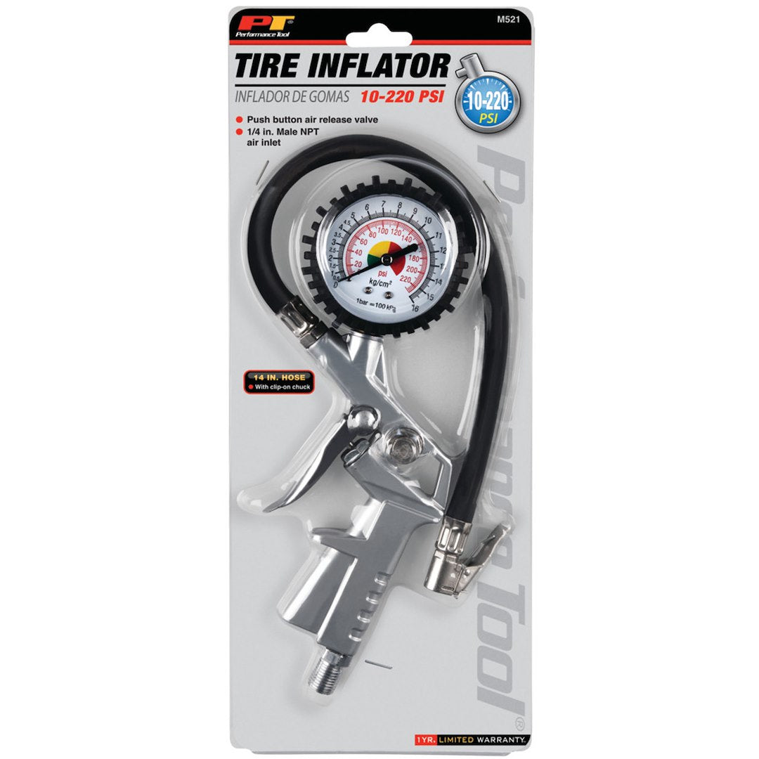 Performance Tool M521 Air Compressor Tire Inflation Gun||m521_1.Jpg||86||ptlm521||1573375
