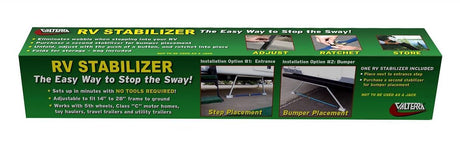 Product of Valterra 020106 Manual Cross Frame Stabilizer Trailer Stabilizer Jack Stand 
