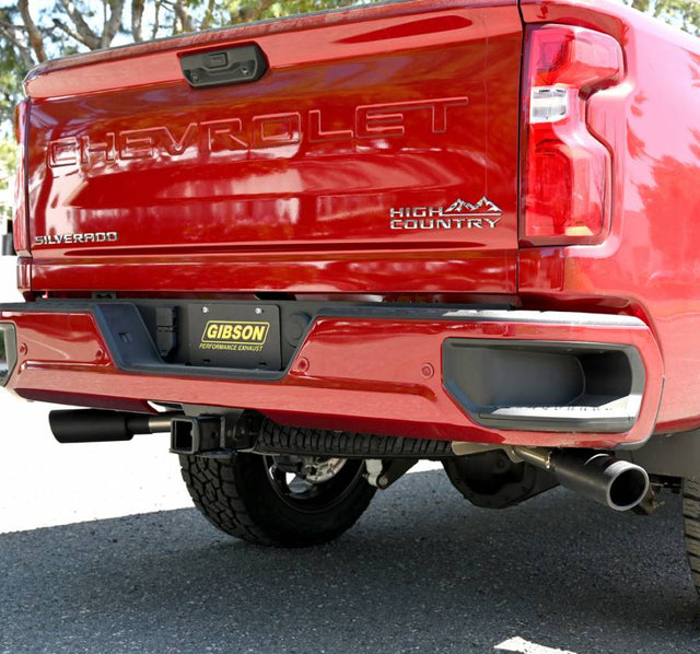 Product of Gibson Exhaust 65714B Black Elite Series Cat-Back System Single Exhaust System Kit 