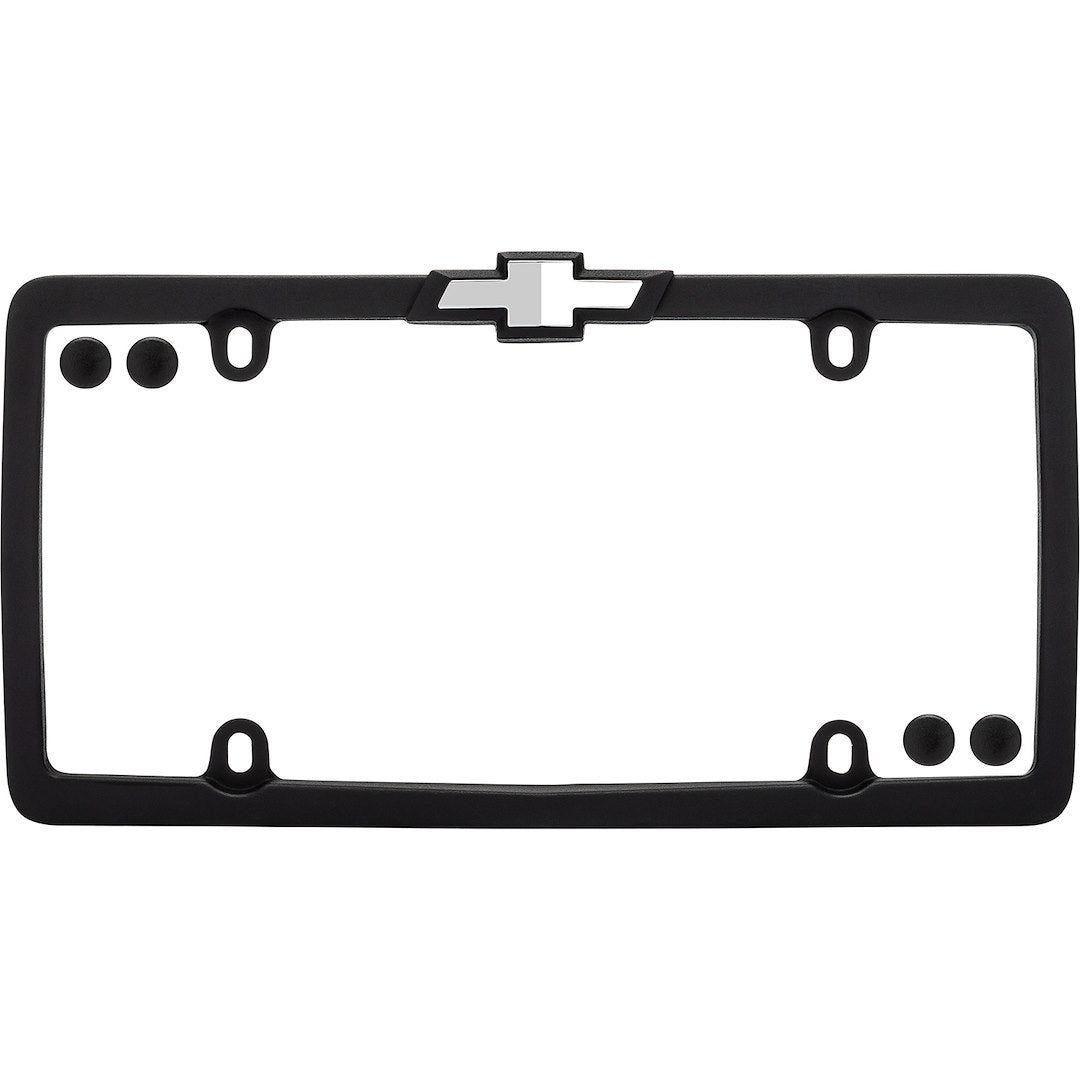 Cruiser 10450 License Plate Frame||10450_Main-Chevy_Matte_Black_Chrome_Outpack.Jpg||85||c3410450||920356