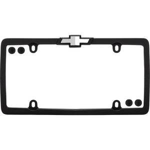 Cruiser 10450 License Plate Frame||10450_Main-Chevy_Matte_Black_Chrome_Outpack.Jpg||85||c3410450||920356