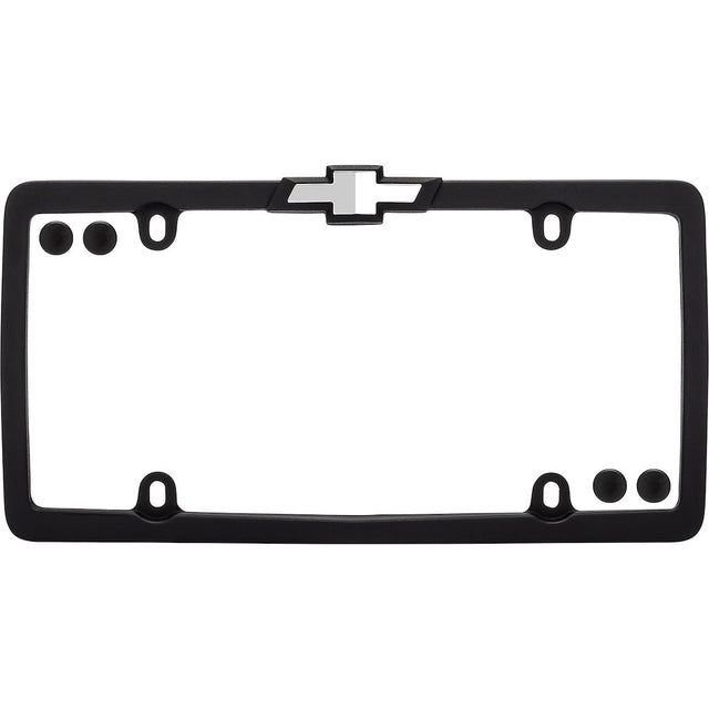 Cruiser 10450 License Plate Frame||10450_Main-Chevy_Matte_Black_Chrome_Outpack.Jpg||85||c3410450||920356
