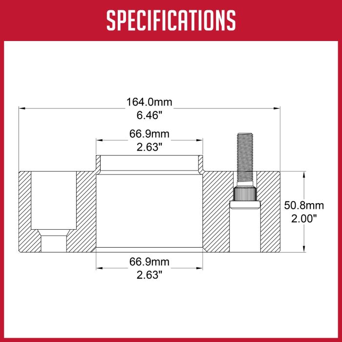 Coyote Wheel Accessories 5120-5120h-E669 Wheel Adapter||5120-5120h-E669_5.Jpg||90||rev05120he669||1699129