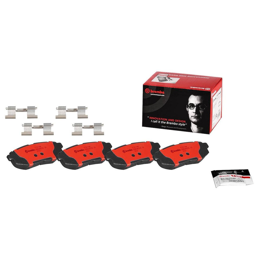 Product of Brembo P78018N Brake Pad - Set Of 4 