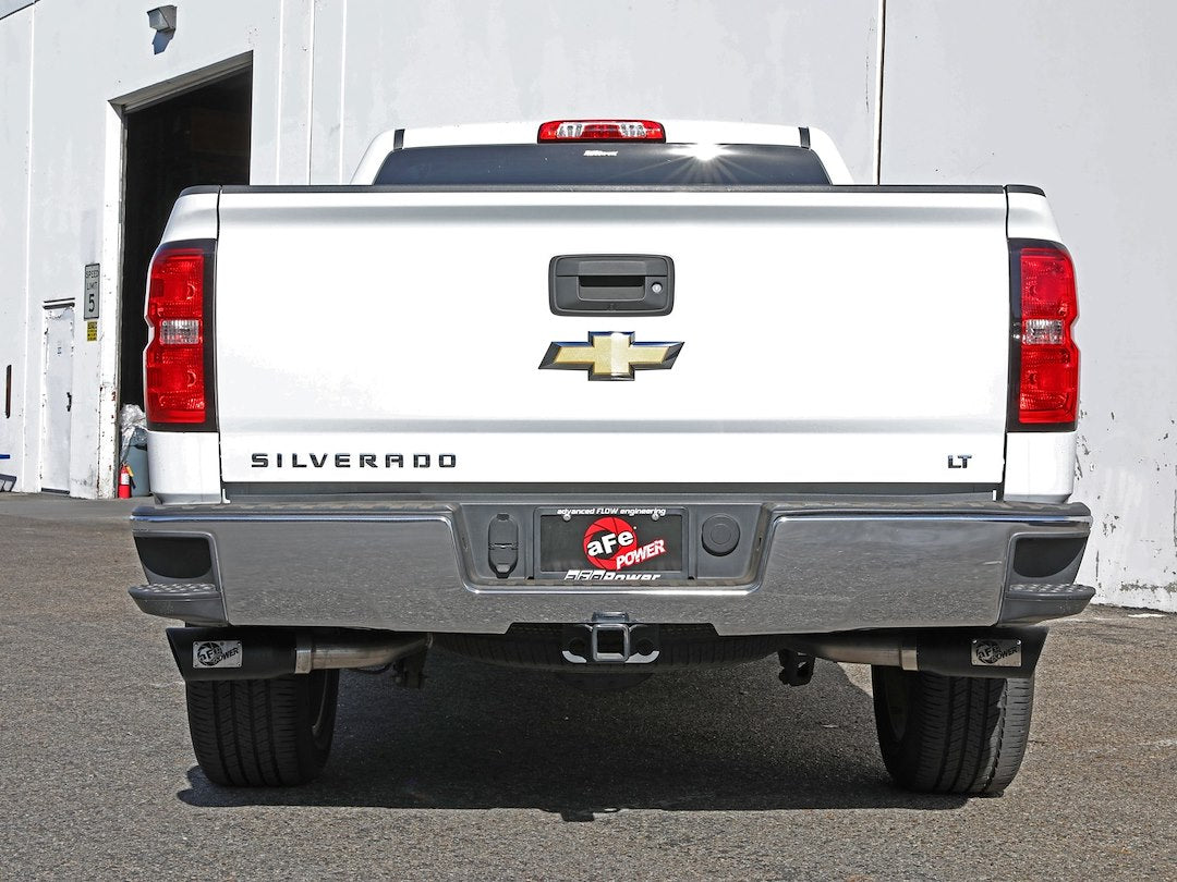 Product of Advanced FLOW Engineering 49-34132-B Gemini XV Cat-Back System Single Exhaust System Kit 